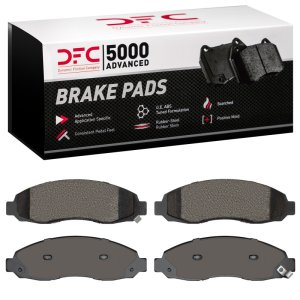Dodge Dakota Brake Pads - Front - DFC - 5000 Advanced Semi Metallic - `03-`04