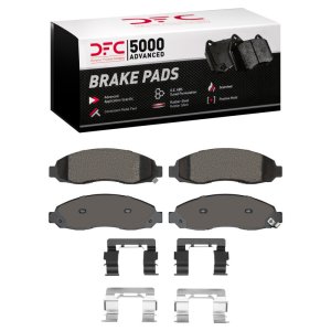 Dodge Dakota Brake Pads - Front - DFC - 5000 Advanced Semi Metallic - `03-`04