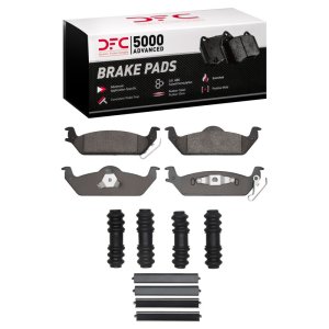 Dodge Dakota Brake Pads - Rear - DFC - 5000 Advanced Semi Metallic - `03-`04
