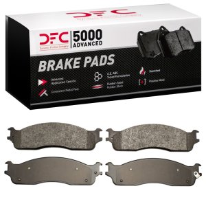 Dodge Ram 1500 Pickup Brake Pads - Front - DFC - 5000 Advanced Semi Metallic - `03-`08
