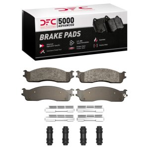 Dodge Ram 4000 Brake Pads - Front - DFC - 5000 Advanced Semi Metallic - `03-`08