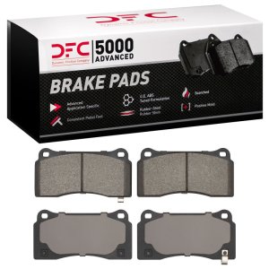 Dodge Viper Brake Pads - Front + Rear - DFC - 5000 Advanced Low Metallic - `03-`17
