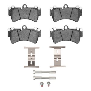 Audi Q7 Brake Pads - Front - DFC - 5000 Advanced Low Metallic - `03-`15