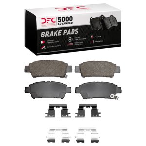 Toyota Sienna Brake Pads - Rear - DFC - DFC 5000 Advanced Ceramic - `04-`10