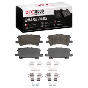 Lexus RX350 Brake Pads - Rear - DFC - 5000 Advanced Ceramic - `04-`09