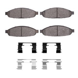 Chrysler Pacifica Brake Pads - Front - DFC - 5000 Advanced Ceramic - `04-`08
