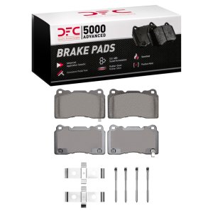 Ford GT Brake Pads - Front - DFC - 5000 Advanced Low Metallic - `05-`06