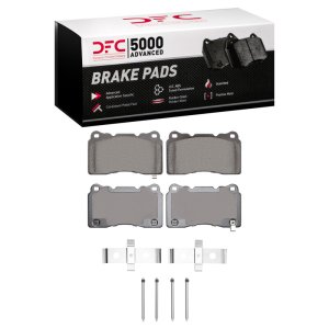 Cadillac STS Brake Pads - Front - DFC - 5000 Advanced Low Metallic - `04-`21