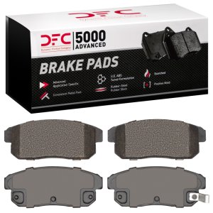 Mazda RX-8 Brake Pads - Rear - DFC - 5000 Advanced Semi Metallic - `04-`11