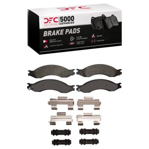 Chevrolet C5500 Kodiak Brake Pads - Rear/Front - DFC - 5000 Advanced Semi Metallic - `03-`10