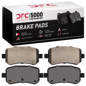 Chrysler Town & Country Brake Pads - Rear - DFC - 5000 Advanced Ceramic - `04-`12