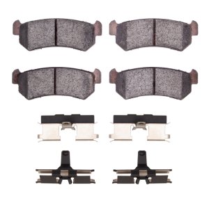 Chevrolet Optra Brake Pads - Rear - DFC - 5000 Advanced Ceramic - `04-`07