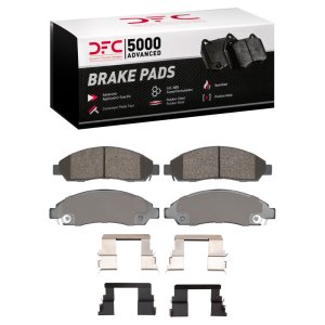Chevrolet Colorado Brake Pads - Front - DFC - 5000 Advanced Ceramic - `04-`08