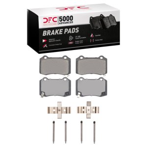 Cadillac STS Brake Pads - Rear - DFC - 5000 Advanced Low Metallic - `04-`24
