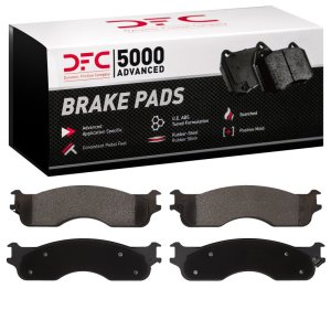 Dodge Ram 1500 Pickup Brake Pads - Front - DFC - 5000 Advanced Semi Metallic - 2004