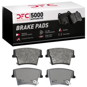 Dodge Magnum Brake Pads - Rear - DFC - 5000 Advanced Semi Met - `06-`14