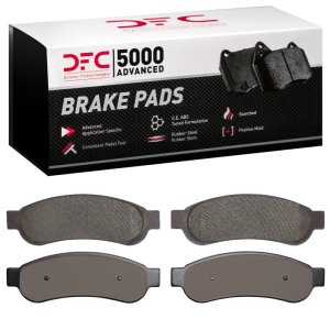 Ford F-350 Super Duty Brake Pads - Rear - DFC - 5000 Advanced Semi Met - `05-`10