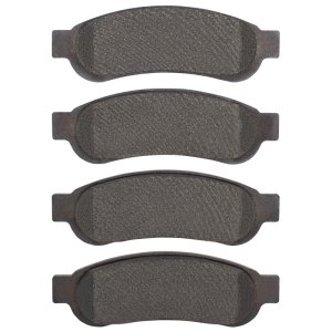Ford F-350 Super Duty Brake Pads - Rear - DFC - 5000 Advanced Semi Met - `05-`10