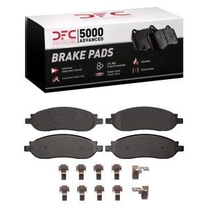 Ford F-350 Super Duty Brake Pads - Rear - DFC - 5000 Advanced Semi Metallic - `05-`07