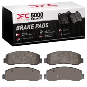 Ford F-350 Super Duty Brake Pads - Front - DFC - 5000 Advanced Semi Metallic - `05-`12