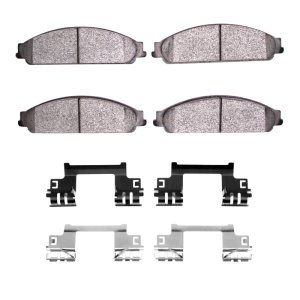 Ford Taurus Brake Pads - Front - DFC - 5000 Advanced Ceramic - `05-`09