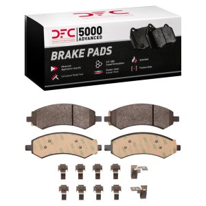 Chrysler Aspen Brake Pads - Front - DFC - 5000 Advanced Semi Metallic - `05-`24