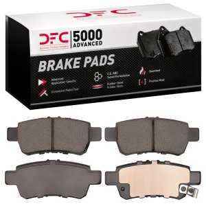 Honda Odyssey Brake Pads - Rear - DFC - 5000 Advanced Ceramic - `05-`10
