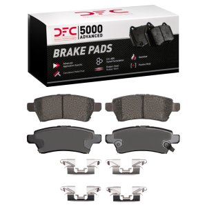 Nissan Pathfinder Brake Pads - Rear - DFC - 5000 Advanced Ceramic + Hardware Kit - `05-`12