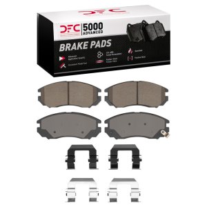 Hyundai Tiburon Brake Pads - Front - DFC - 5000 Advanced Ceramic - `04-`08