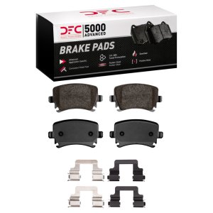 Audi TT Quattro RS Brake Pads - Rear - DFC - 5000 Advanced Ceramic - `08-`16