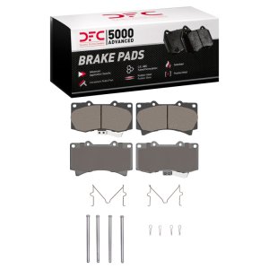 Hummer H3T Brake Pads - Front - DFC - 5000 Advanced Ceramic - `06-`10
