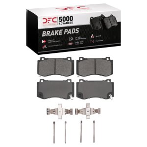 Chrysler 300 Brake Pads - Front - DFC - 5000 Advanced Low Metallic - `05-`23
