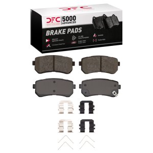 Hyundai Sonata Brake Pads - Rear - DFC - 5000 Advanced Ceramic - `16-`20