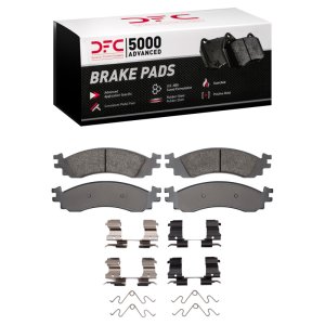Ford Explorer Sport Trac Brake Pads - Front - DFC - 5000 Advanced Ceramic - `06-`10