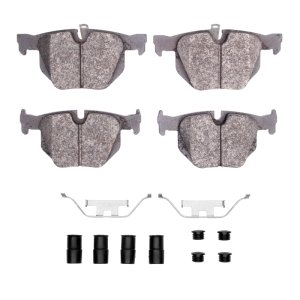BMW X1 Brake Pads - Rear - DFC - 5000 Advanced Low Metallic - `06-`15