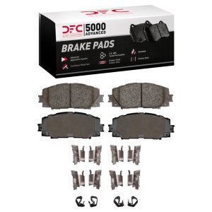 Toyota Yaris Brake Pads - Front - DFC - 5000 Advanced Ceramic - `06-`18