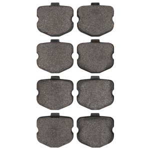 Chevrolet Corvette Brake Pads - Rear - DFC - 5000 Advanced Low Met - `06-`13
