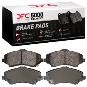Chrysler Town & Country Brake Pads - Front - DFC - 5000 Advanced Ceramic - `07-`18