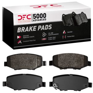 Dodge Nitro Brake Pads - Rear - DFC - 5000 Advanced Semi Metallic - `07-`18