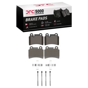 Volkswagen Touareg Brake Pads - Rear - DFC - 5000 Advanced Low Metallic - `07-`09 Volkswagen Touareg Brake Pads - Rear - DFC - 5000 Advanced Low Metallic - `07-`09
