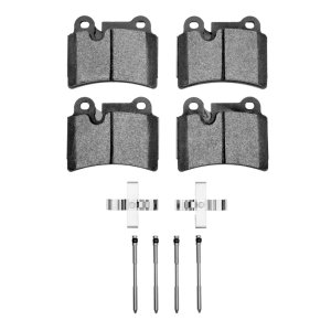 Volkswagen Touareg Brake Pads - Rear - DFC - 5000 Advanced Low Metallic - `07-`09