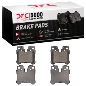 Lexus LS460 Brake Pads - Rear - DFC - 5000 Advanced Low Metallic - `07-`17