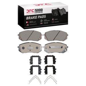 Hyundai Sonata Brake Pads - Front - DFC - 5000 Advanced Ceramic - 2015