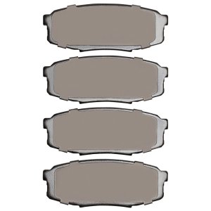 Lexus LX570 Brake Pads - Rear - DFC - 5000 Advanced Ceramic - `07-`22