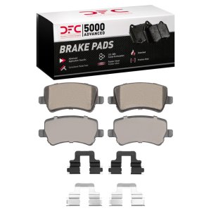 Volvo V60 Cross Country Brake Pads - Rear - DFC - 5000 Advanced Ceramic - `07-`18