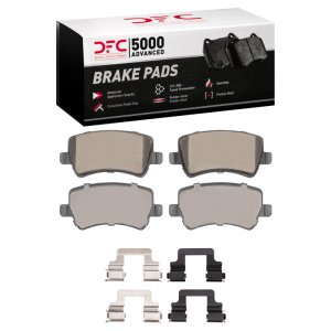 Volvo V60 Brake Pads - Rear - DFC - 5000 Advanced Ceramic - `07-`18