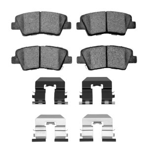 Hyundai Azera Brake Pads - Rear - DFC - 5000 Advanced Ceramic - `07-`13