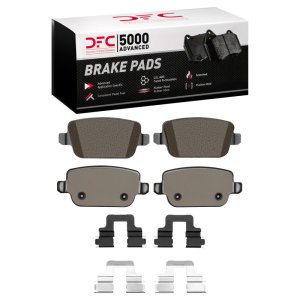 Volvo S80 Brake Pads - Rear - DFC - 5000 Advanced Low Metallic - `07-`10