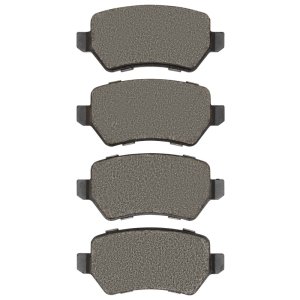 Chevrolet Zafira Brake Pads - Rear - DFC - 5000 Advanced Low Metallic - `02-`08