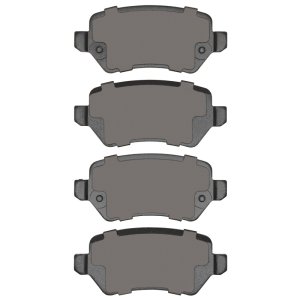Chevrolet Zafira Brake Pads - Rear - DFC - 5000 Advanced Low Metallic - `02-`08